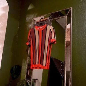 Striped 70s Blouse